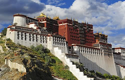 Potala Lhasa, Čína