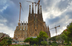Sagrada Família, Barcelona, Španielsko