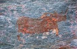 Tsodilo, skalné kresby, Botswana