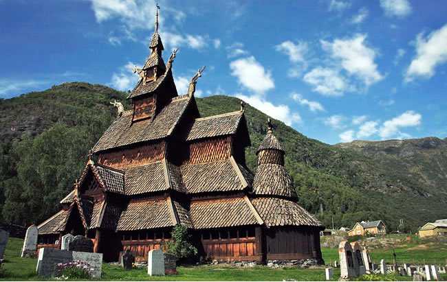 Norská drevená architektúra