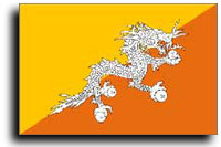 Bhután vlajka
