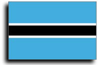 Botswana vlajka