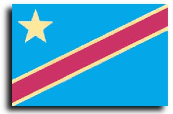 Konzšká demokratická republika vlajka