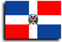 Dominikánska rep. vlajka