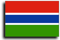 Gambia vlajka