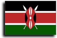 Keňa vlajka