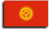 Kirgizsko vlajka