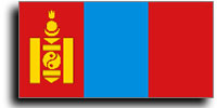 Mongolsko vlajka