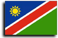Namíbia vlajka